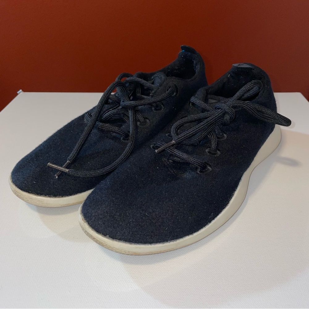 Allbirds Women’s The Original Black‎ Wool Runners Everyday Sneaker Shoes